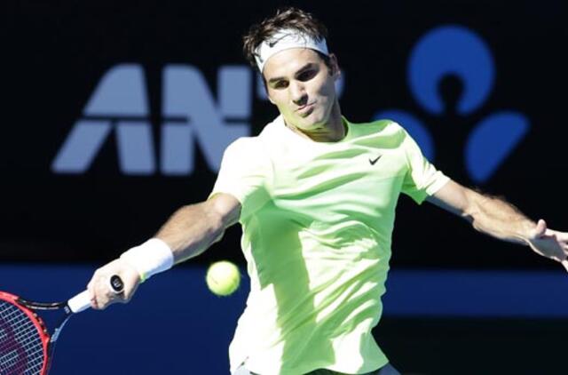 Rodžeris Federeris pralaimėjo trečiajame "Australian Open" rate