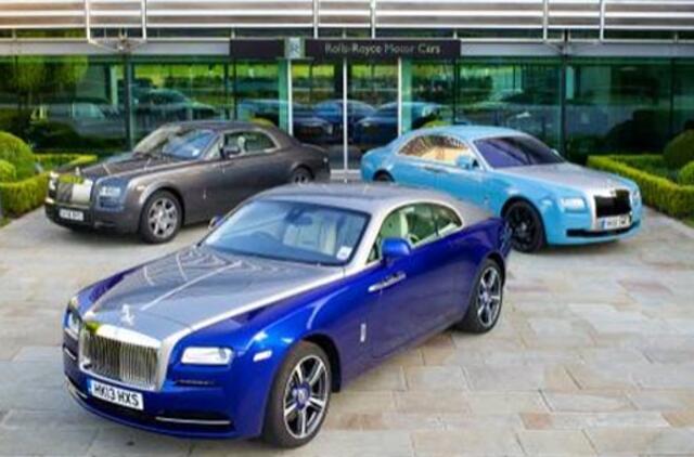 "Rolls-Royce" automobilių pardavimai 2014-aisiais vėl pasiekė rekordą