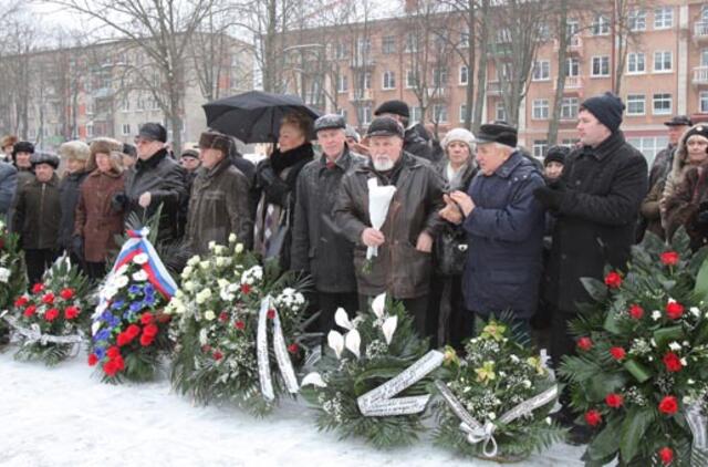Ruošiamasi pagerbti Raudonosios armijos karius