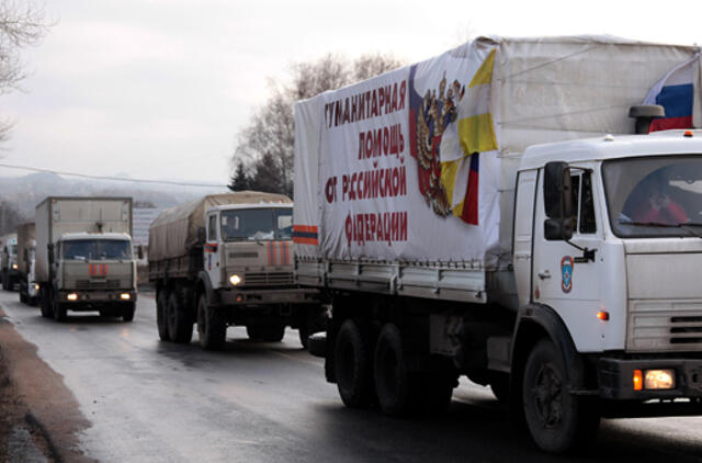 Rusija į Ukrainą siųs jau 11-ąjį konvojų