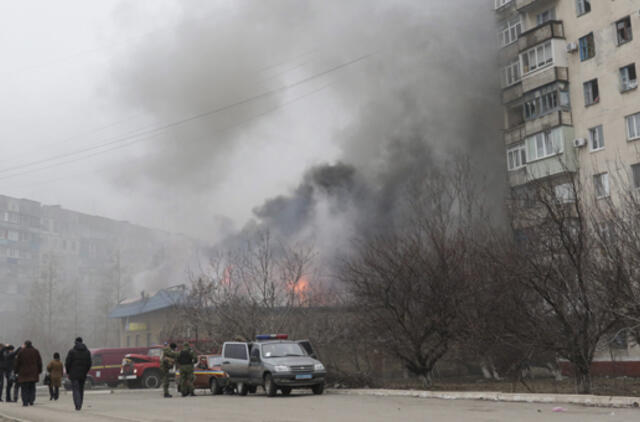 Separatistai neigia savo dalyvavimą atakose Mariupolyje