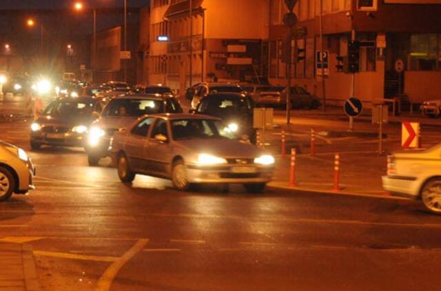 Transporto kamščius suformavusio žiedo nebelieka