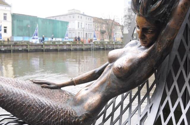 Undinėlė pasirodė klaipėdiečiams