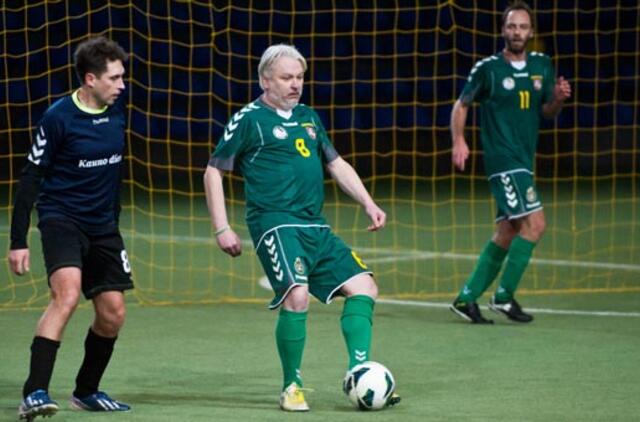 Čempionų titulą apgynė PRESS‘o žurnalistai