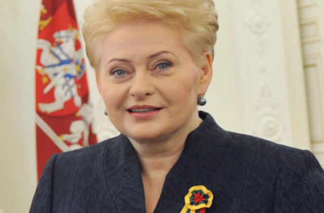 Dalia Grybauskaitė: moterys aukščiausiuose postuose – valstybės brandumo požymis