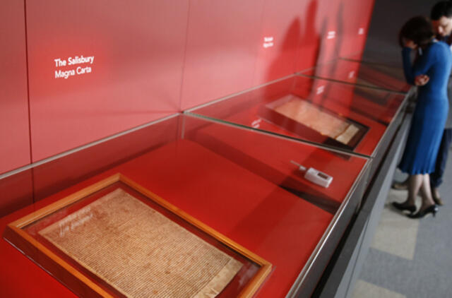 Didžioji laisvių chartija švenčia 800-ąjį jubiliejų