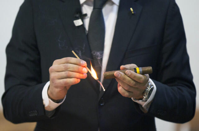 JAV palaiko Kuboje vyksiantį cigarų festivalį