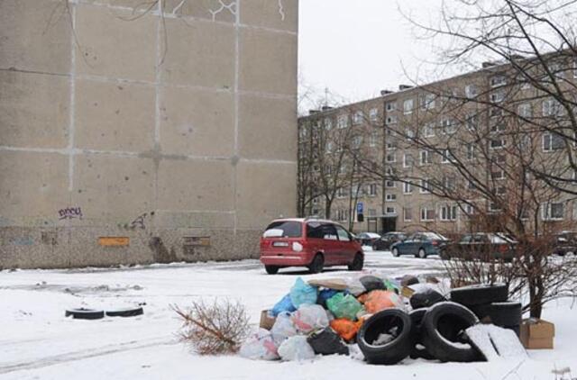Kiemų šiukšlintojams skelbiamas karas