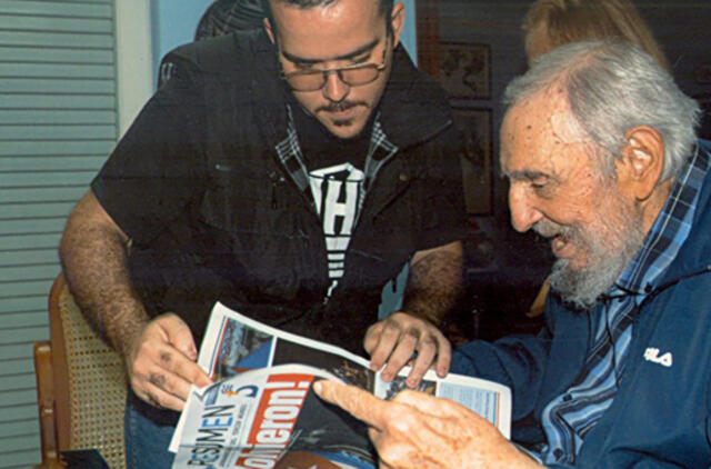 Kubos žiniasklaida išplatino naujas Fidelis Kastro nuotraukas