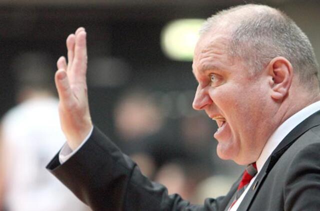 "Lietuvos rytas" atleido trenerį Virginijų Šeškų
