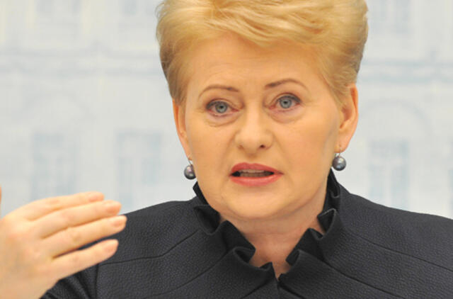 Prezidentė: Rusija ir jos remiami teroristai net nesiruošia laikytis paliaubų
