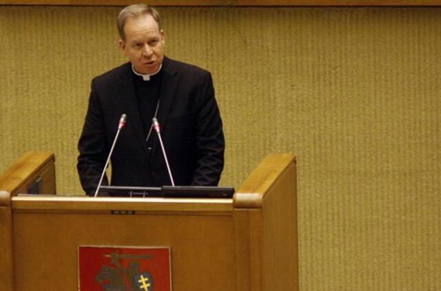 Vilniaus arkivyskupas metropolitas: savo šalies laisvę reikia saugoti ir nuo išorės priešų, ir nuo puolimo iš vidaus