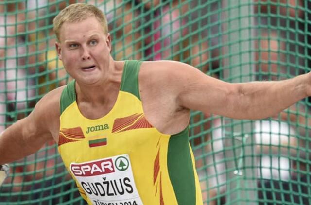 Disko metikas Andrius Gudžius Portugalijoje iškovojo sidabrą