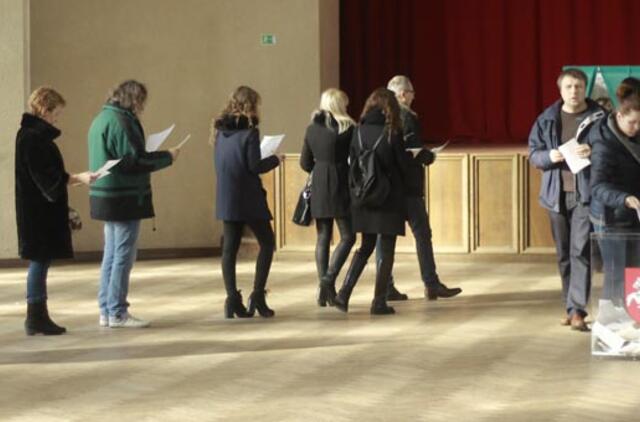 Iš anksto jau balsavo 4,11 proc. rinkėjų