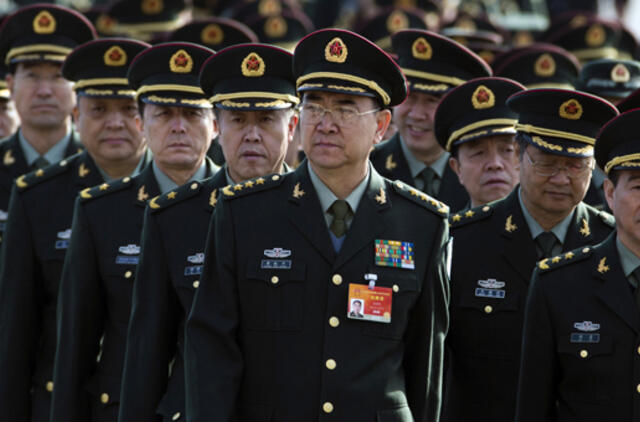 Kinija 10 proc. didina gynybos biudžetą