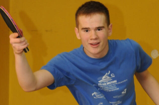 Lietuvos stalo teniso čempionais tapo Alfredas Udra ir Eglė Stuckytė