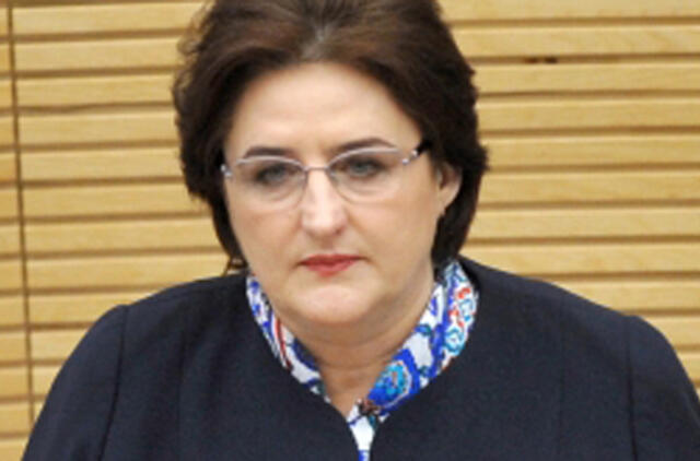 Loreta Graužinienė atsistatydina iš Darbo partijos pirmininko pareigų