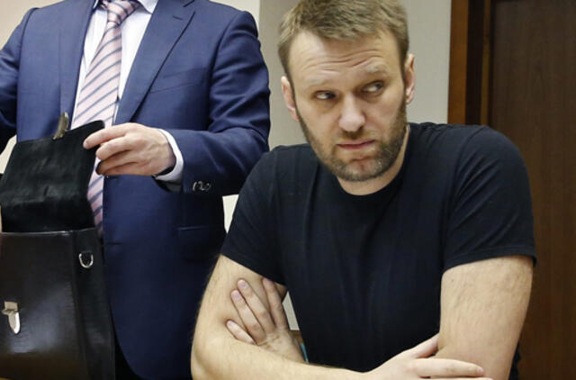 Maskvos teismas neleido Kremliaus kritikui Aleksejui Navalnui dalyvauti Boriso Nemcovo laidotuvėse