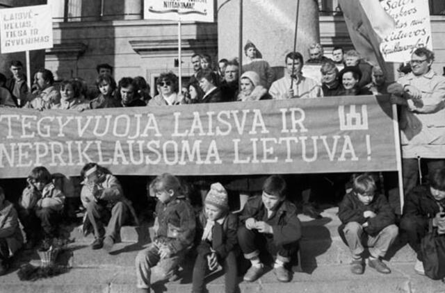 Nepriklausomos Lietuvos karta: "Mažą šalį galime padaryti didžią"