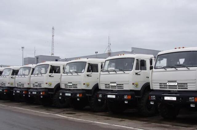 Paaiškėjo: įtartini rusų sunkvežimiai keliaus į Afriką