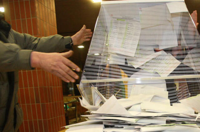 Policija gavo per 50 pranešimų dėl rinkimų tvarkos pažeidimo