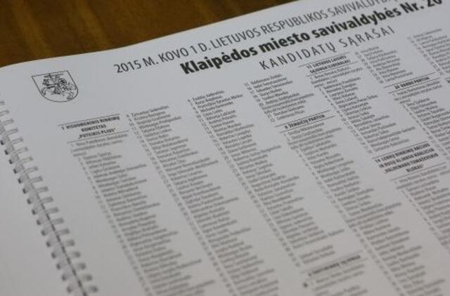 Rinkimai: Klaipėda - pati pasyviausia