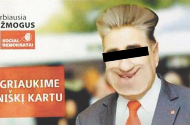 Stiprus tik prieš vaiką