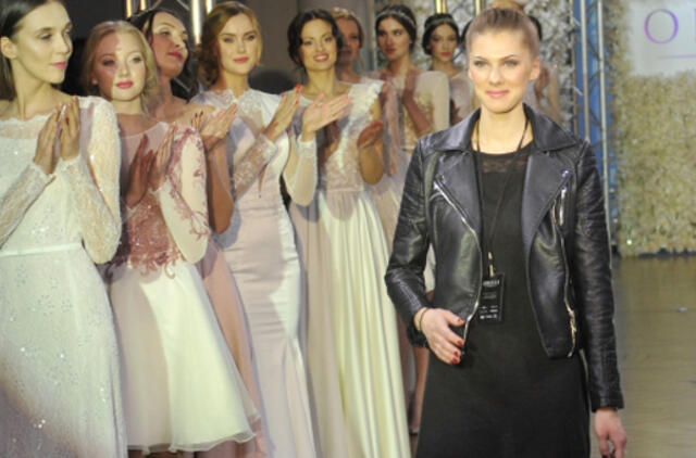 Tarp tūkstančio orchidėjų pražydo vestuvinės suknelės