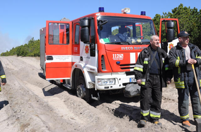 Ugniagesiai rengs reidus Klaipėdoje ir Kuršių nerijoje