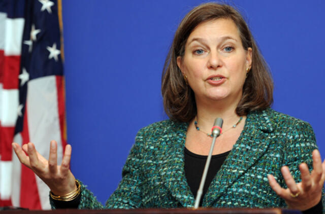 Viktorija Nuland: JAV svarsto griežtesnes sankcijas Rusijai