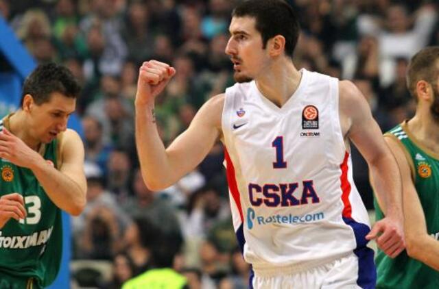 CSKA krepšininkai žengė į Eurolygos pusfinalį
