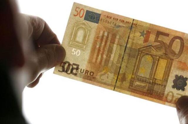 Kaune pareigūnai demaskavo nelegalią eurų spaustuvę
