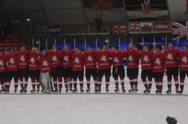 Lietuvos ledo ritulininkams - bronzos medaliai