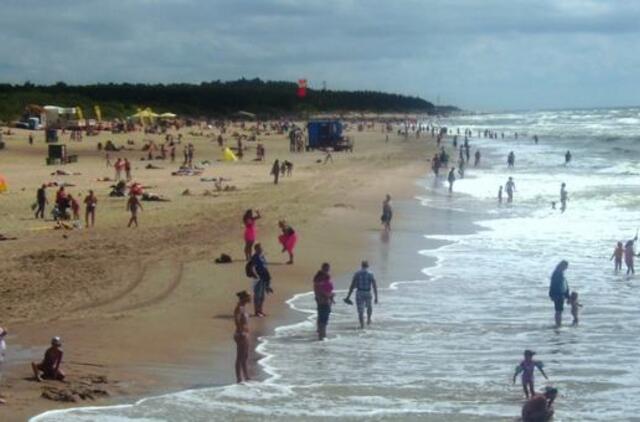 Palangos Birutės parko paplūdimiui – Mėlynoji vėliava