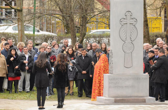 Paminėtos armėnų tautos genocido 100-osios metinės