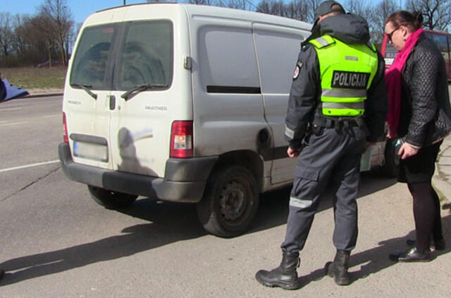 Policija su "Transkonos" specialistais atliko reidą