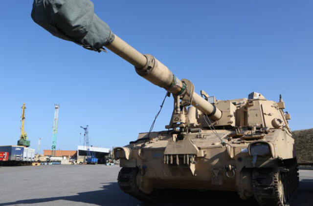 Pratybose "Ugninis griausmas" treniruojasi JAV, Lenkijos, Lietuvos ir Portugalijos kariai