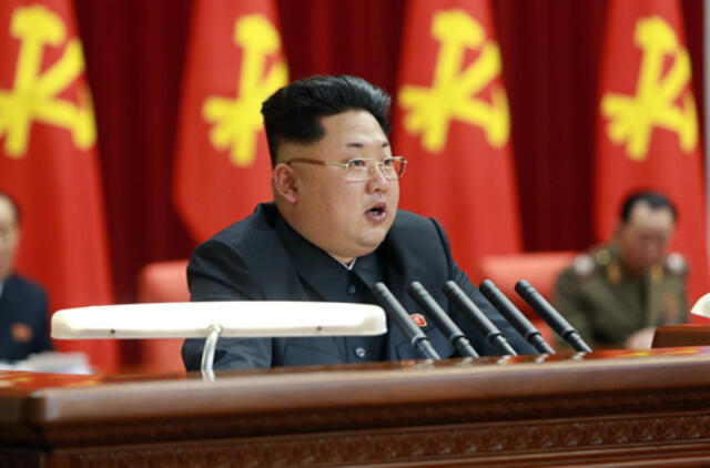 Šiaurės Korėjos lyderis nedalyvaus gegužės 9-osios iškilmėse Rusijoje