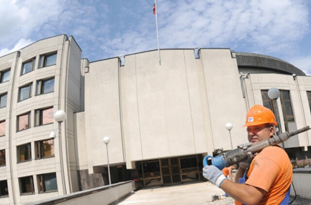 Valdžios rūmai jau laukia euroremontų