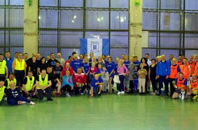 Varžėsi "Baltų" mamos ir tėčiai