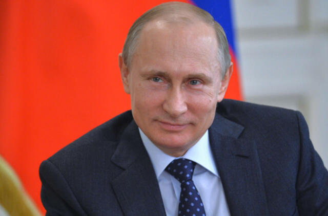 Vladimiras Putinas: sankcijos padėjo atlaisvinti Rusijos rinką šalies gamintojams