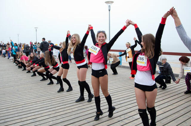 "Bėgimas už taiką" - akcija "Sportas visiems" festivalyje