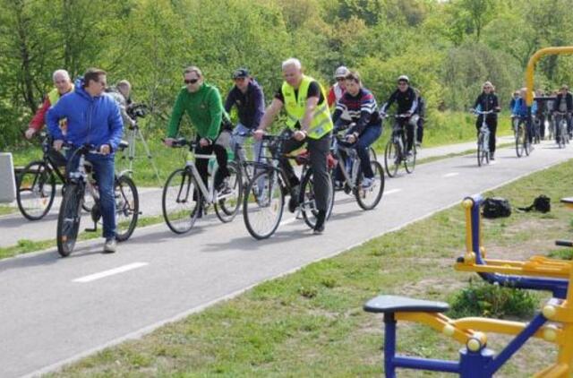 Dviračių takas - su galvosūkiais