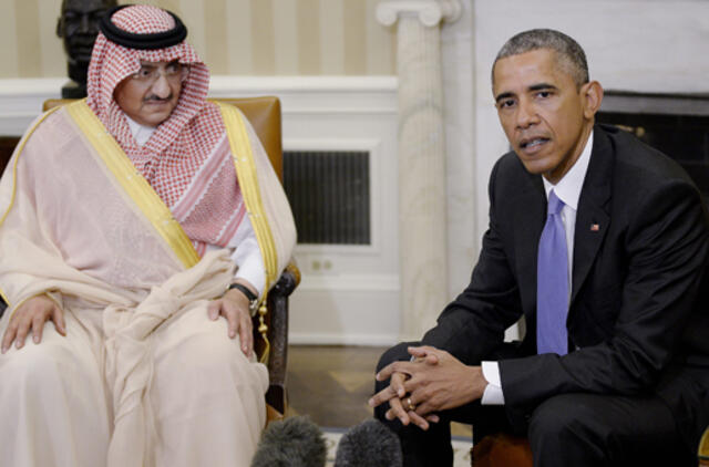 JAV prezidentas su Saudo Arabijos lyderiais aptarė Irano branduolinę programą