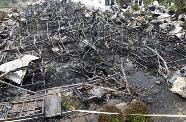 Kinijoje per gaisrą slaugos namuose žuvo 38 žmonės