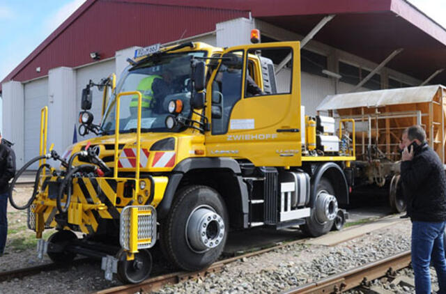 Klaipėdoje - unikalus lokomobilis