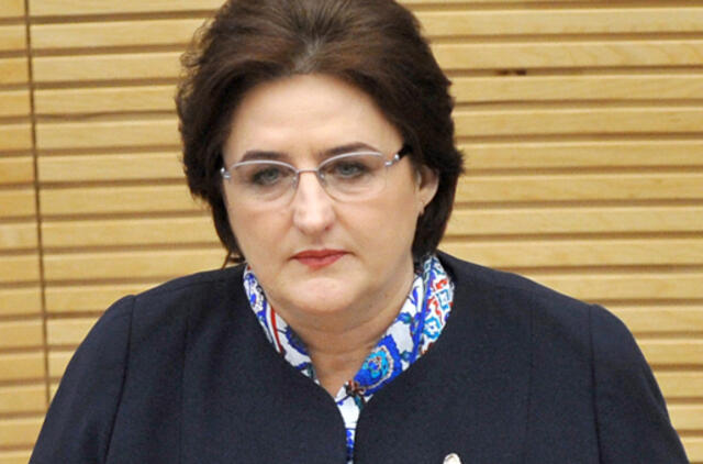 Loreta Graužinienė: atsakomybę turi prisiimti ministras, tik neaišku, kuris