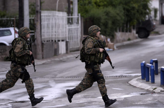 Makedonijoje per susirėmimus su ginkluota grupuote žuvo penki policininkai