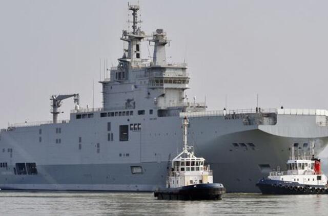 Prancūzijos ambasadorius Rusijoje patvirtino, kad tarp dviejų šalių vyksta derybos dėl "Mistral" sutarties