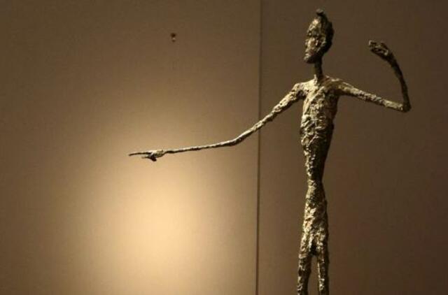 Rekordas: Alberto Džakomečio skulptūra aukcione parduota už 141,3 mln. dolerių